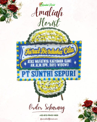 Papan Bunga Duka di Bathin Iii Ulu