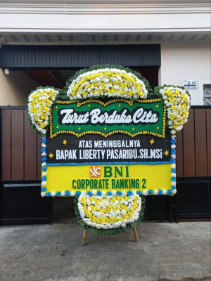 Papan Bunga Duka di Bathin Iii Ulu