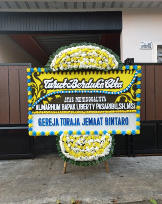 Papan Bunga Duka di Bathin Iii Ulu